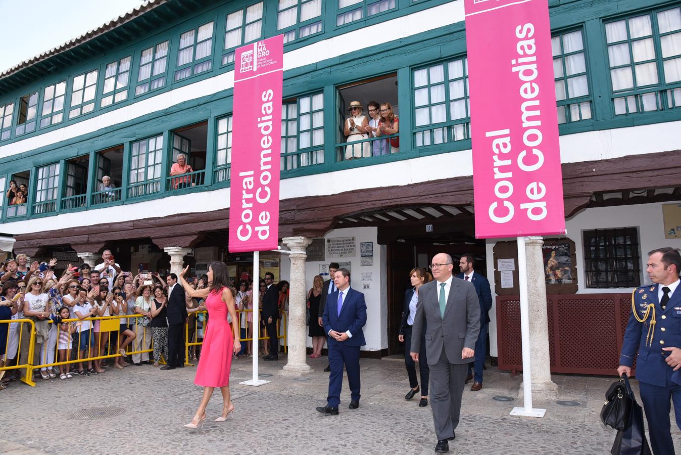 En imágenes: La Reina Letizia, en Almagro