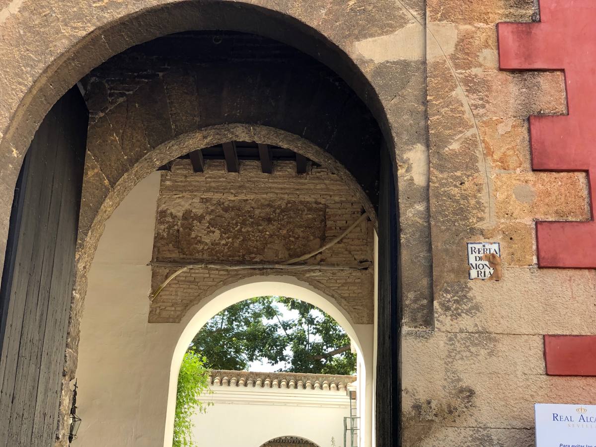 En imágenes, los desperfectos del Alcázar de Sevilla