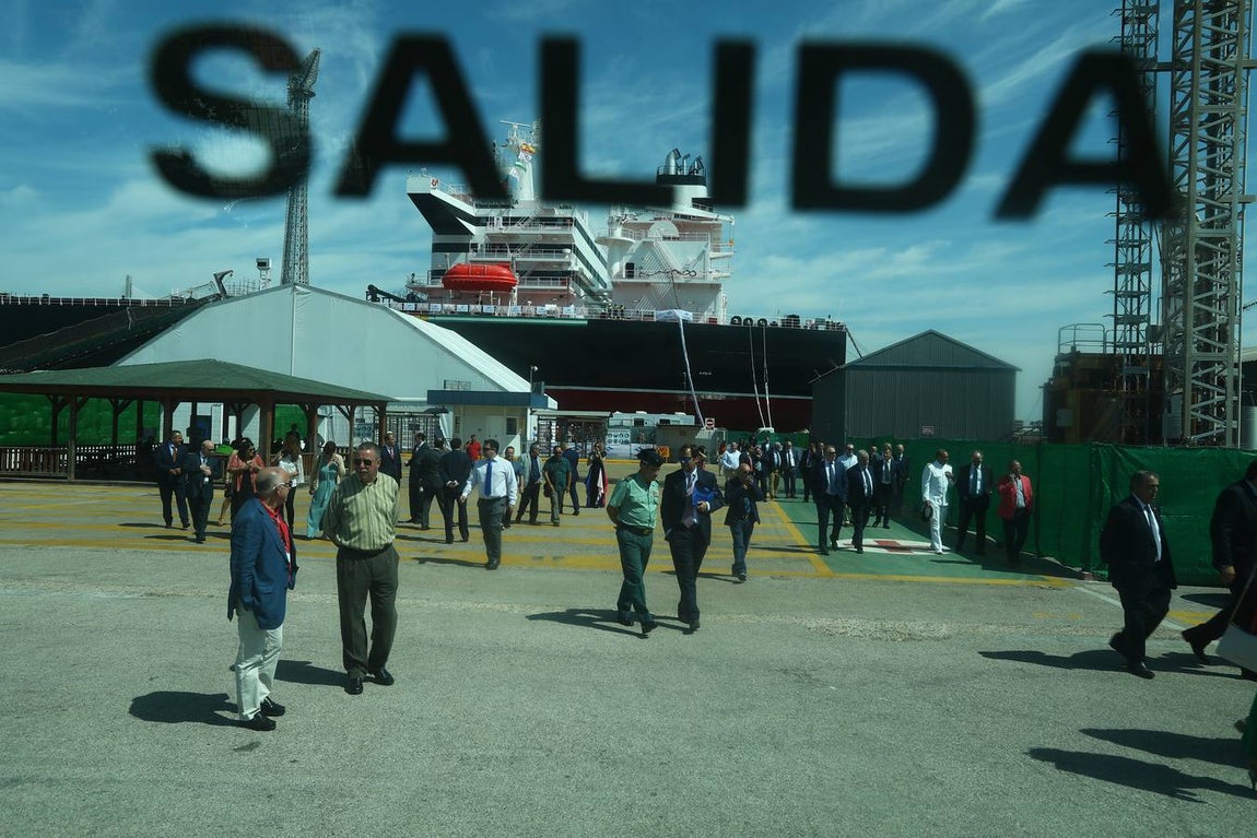 FOTOS: La entrega del petrolero &#039;Monte Ulía&#039; en Navantia