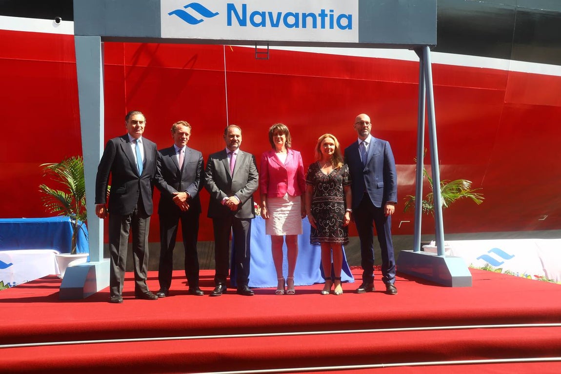 FOTOS: La entrega del petrolero &#039;Monte Ulía&#039; en Navantia