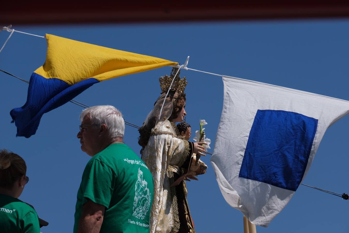 La Virgen del Carmen se reencuentra con El Puerto