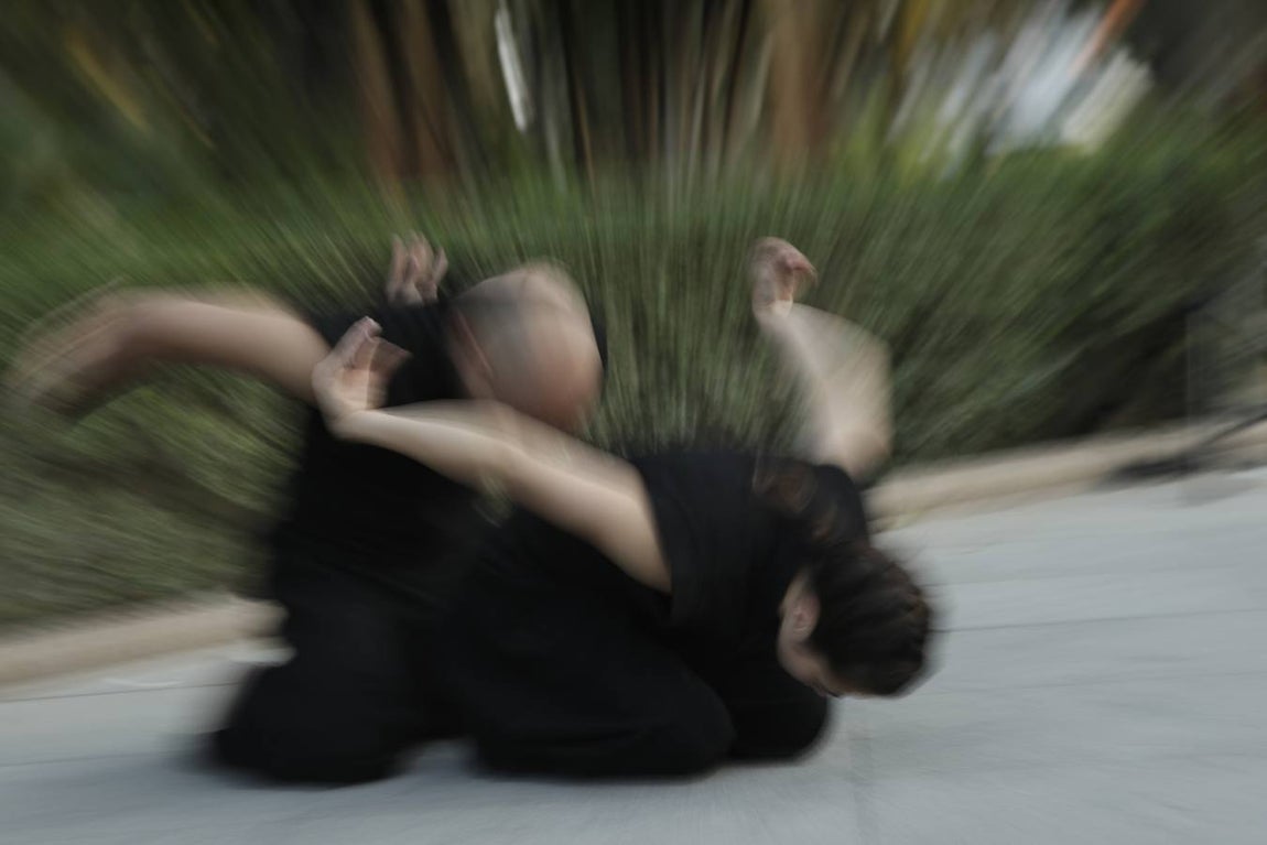 En imágenes, representación del espectáculo de danza «Uncia»