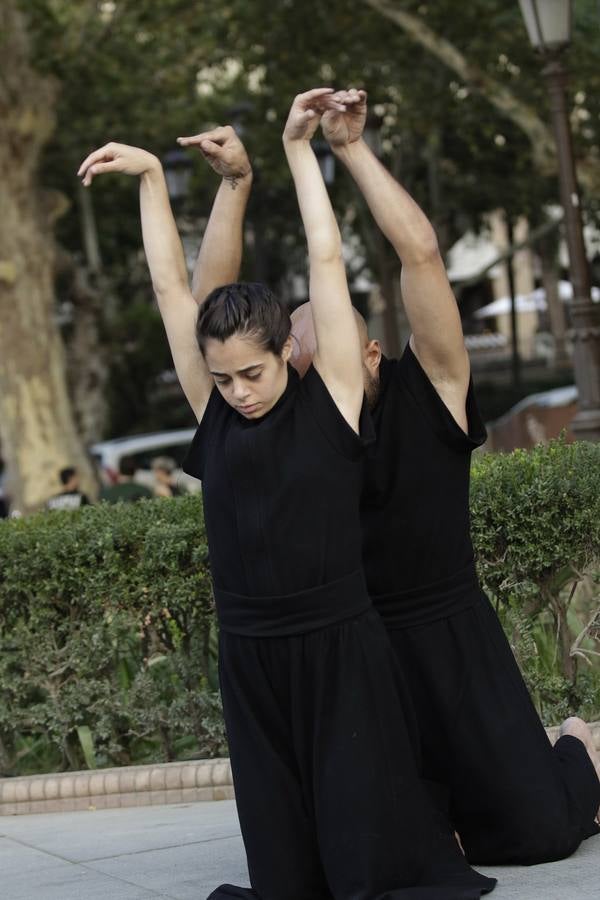 En imágenes, representación del espectáculo de danza «Uncia»