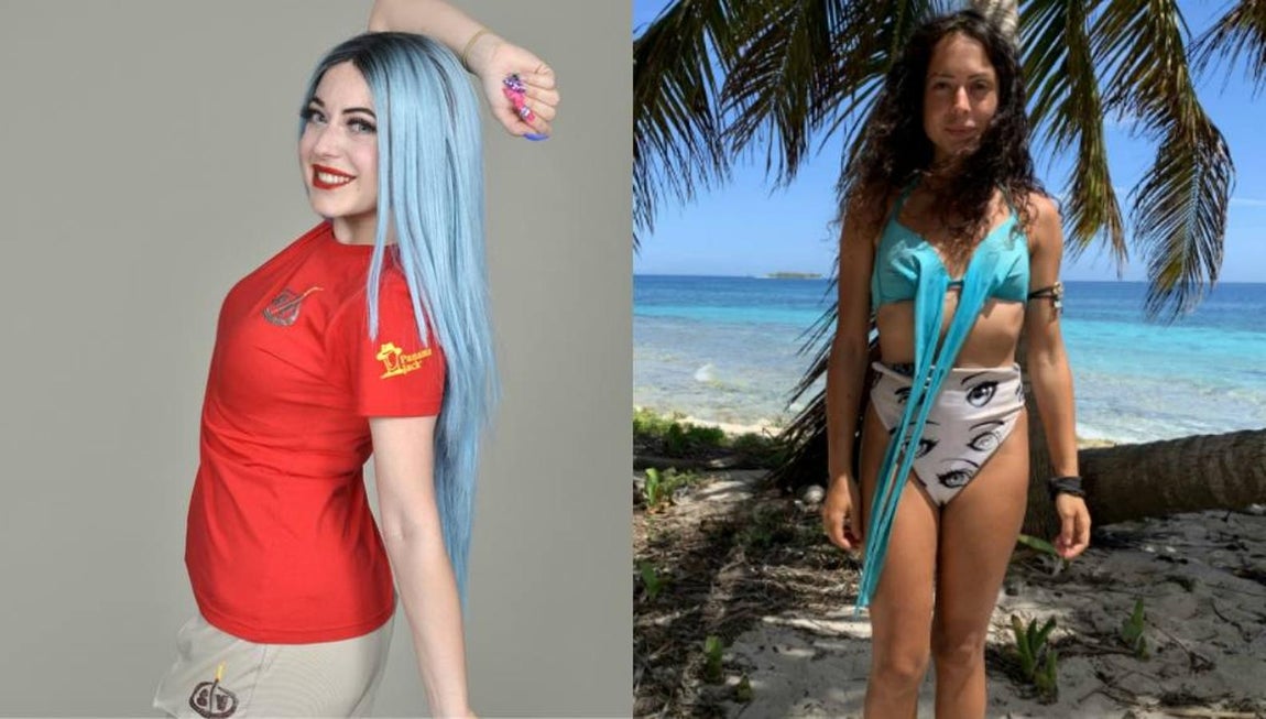 Mahi Masegosa. Mahi también ha experimentado un gran cambio. Tras doce semanas de abandono en una isla desierta, está mucho más morena de lo que era habitual. Además, ha perdido pecho, piernas y brazos, junto al abdomen, que se está curvando hacia el interior. El cambio más notable reside en su pelo, cuando perdió la peluca azul con la que la audiencia acostumbraba a verla.