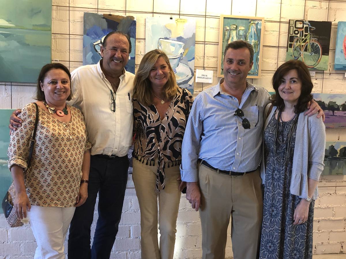 Teresa Tejero, Gonzalo Brome, Reme de la Rosa, Antonio López Bustamante y Dolores Martínez de Salazar. 