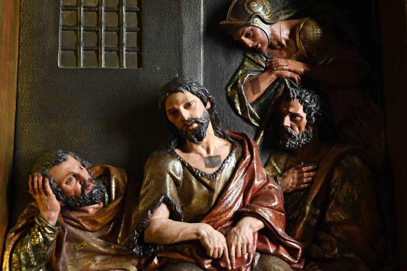En imágenes, la restauración del retablo de San Juan Bautista de la Anunciación