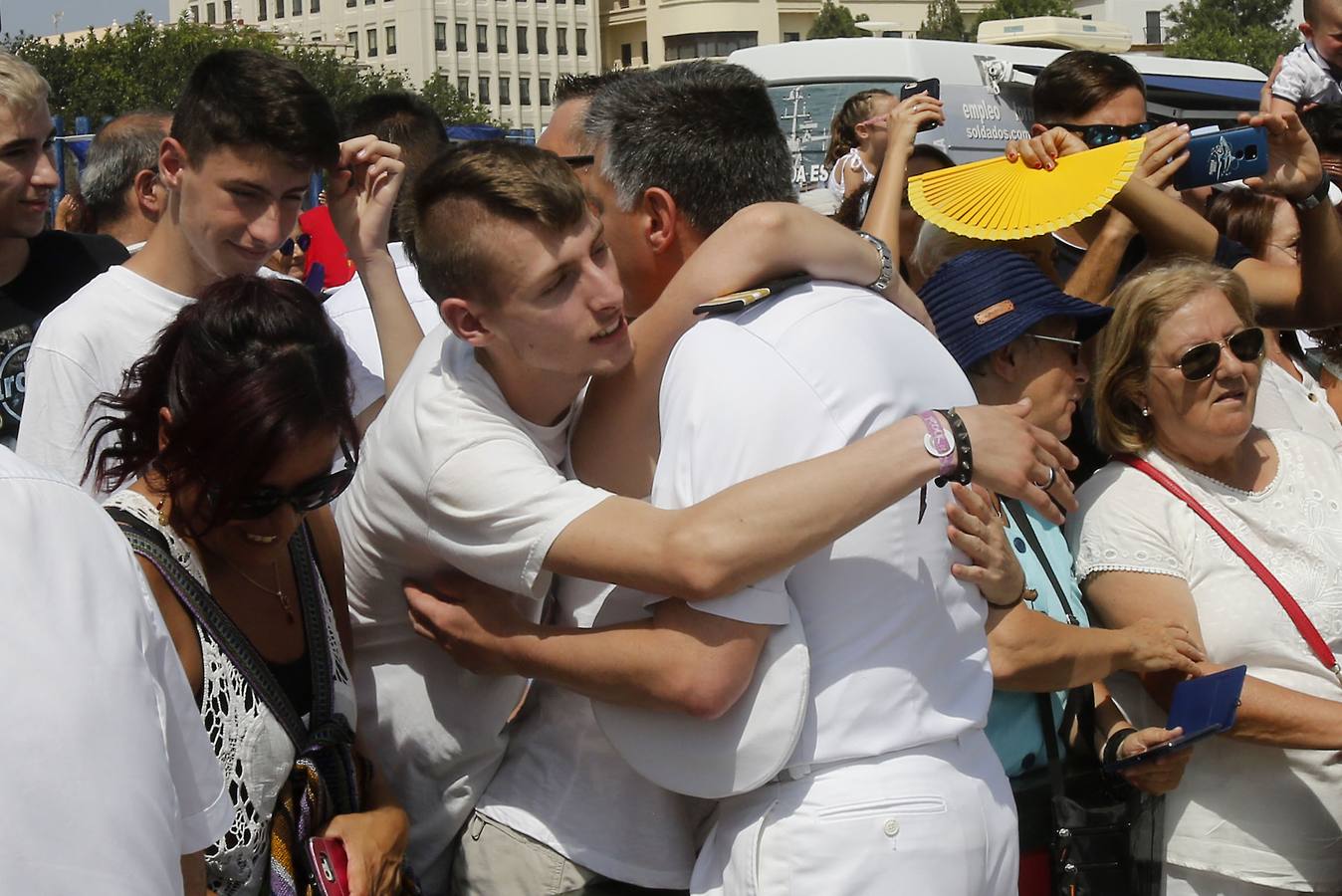 Elcano concluye en Cádiz su 91º crucero de instrucción