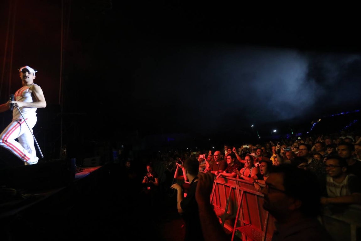El recinto del ‘Concert Music Festival’ volvió a llenarse para el espectáculo ‘God Save the Queen’.