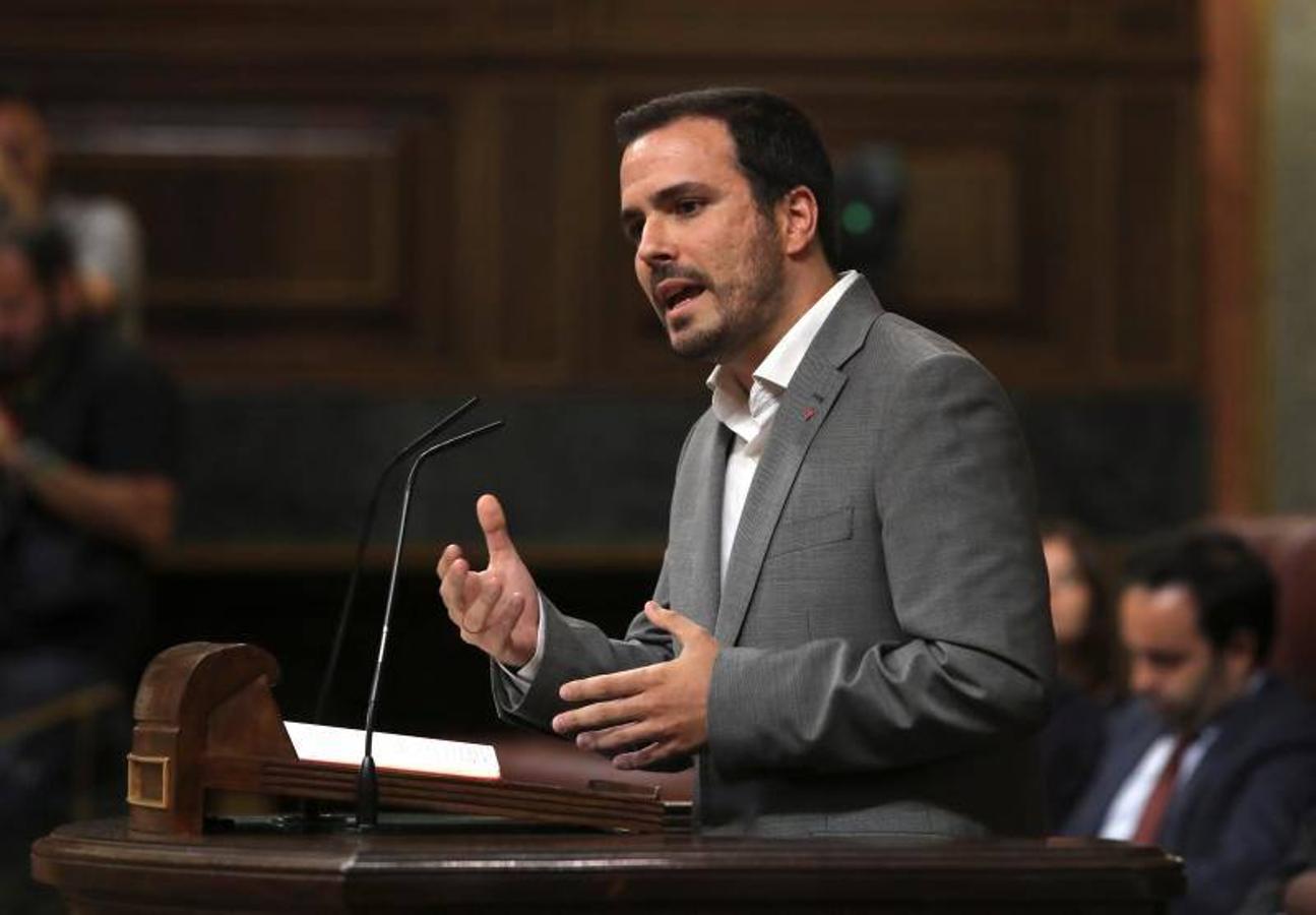 El coordinador de Izquierda Unida, Alberto Garzón. 