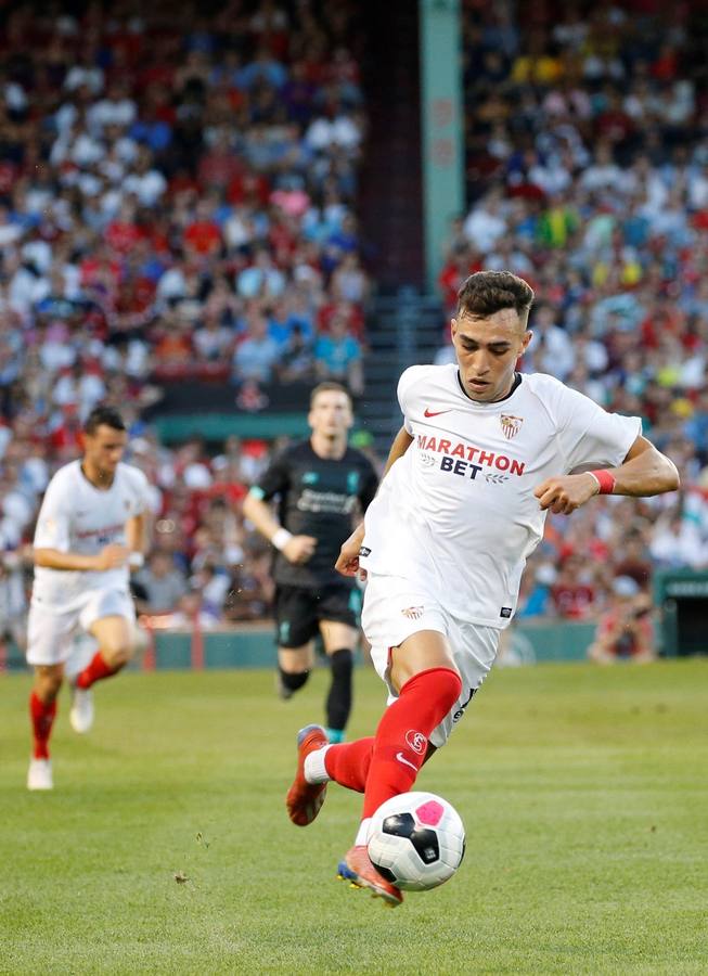 Las mejores imágenes del Liverpool - Sevilla FC en Boston