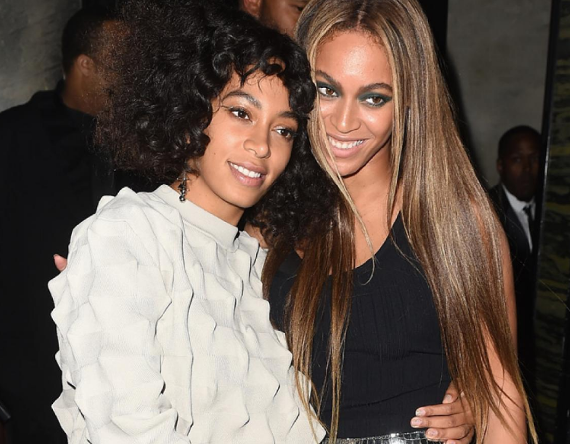 Beyoncé y Solange Knowles. 