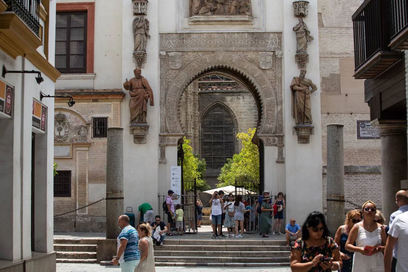 En imágenes, el turismo en Sevilla en los meses de verano