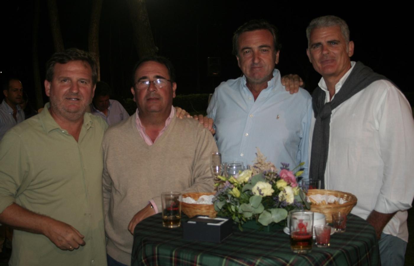 Alejandro Grosso, Gabriel Osborne, Javier Neira y Paul Van Panhuys.. 