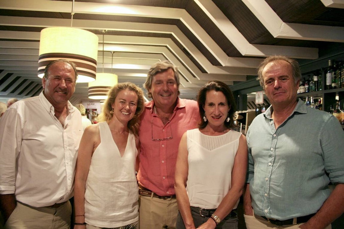 Gonzalo Brome, Beatriz Mateos, Nico García-Maiquez, Catalina Sustacha y Alfonso Osborne.