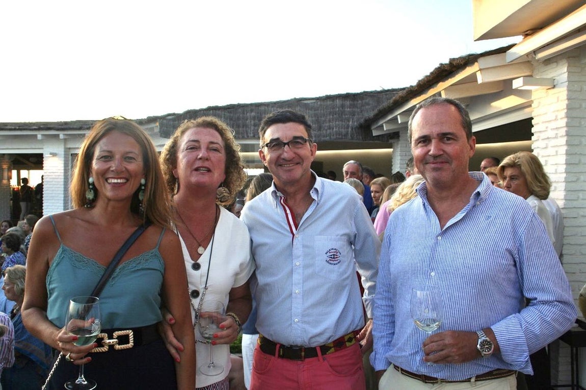 Estela Lozano, María Teresa Palomino, Paco Vinuesa y Manuel Andrade.