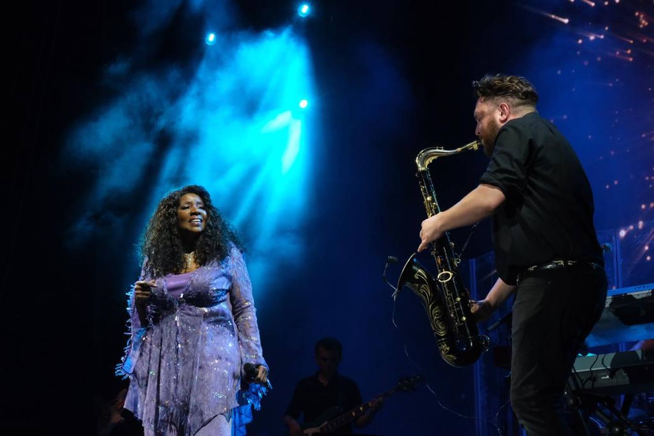 FOTOS: Gloria Gaynor, la reina de la música disco brilla en Chiclana