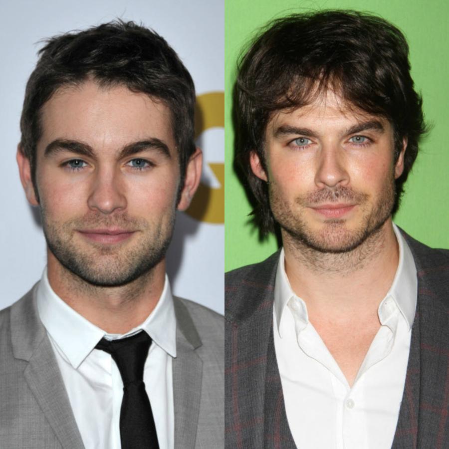 Chace Crawford y Ian Somerhalder. 
