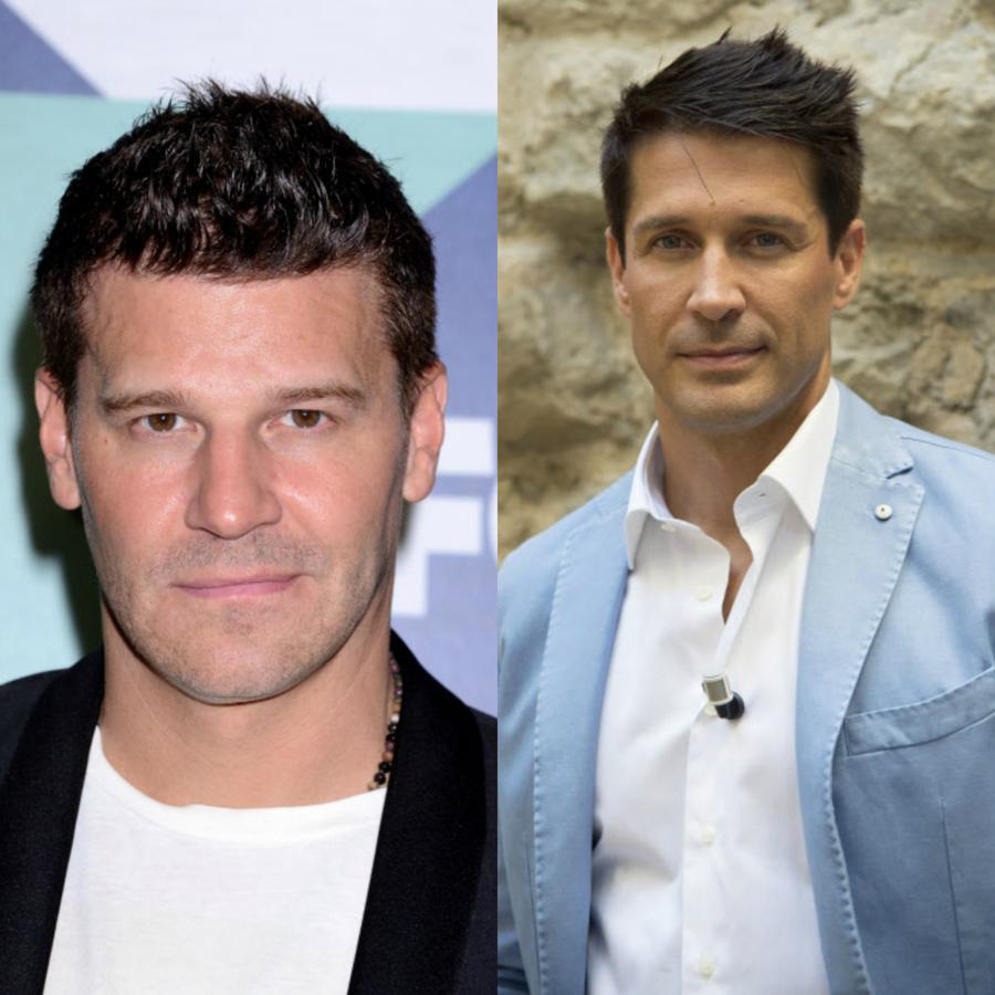 David Boreanaz y Jaime Cantizano. 