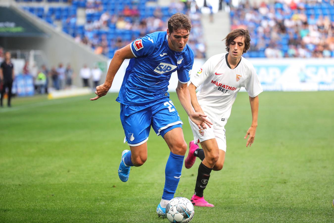 El Hoffenheim - Sevilla FC, en imágenes