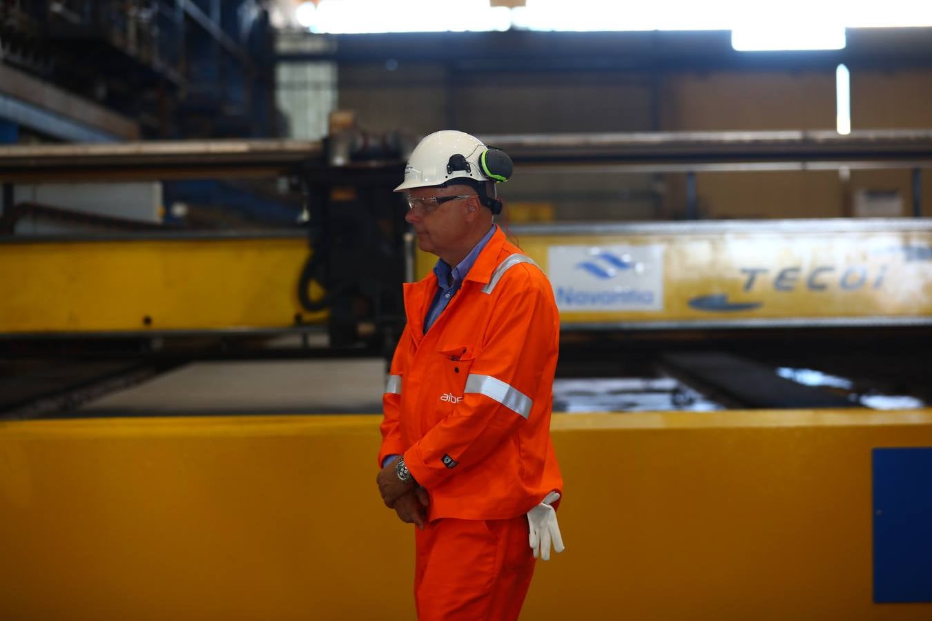 FOTOS: Corte de chapa en Navantia para Equinor Energy