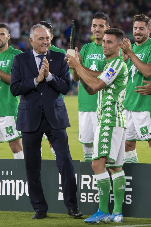 Las mejores imágenes del encuentro amistoso entre el Real Betis y la Unión Deportiva Las Palmas (1-0)