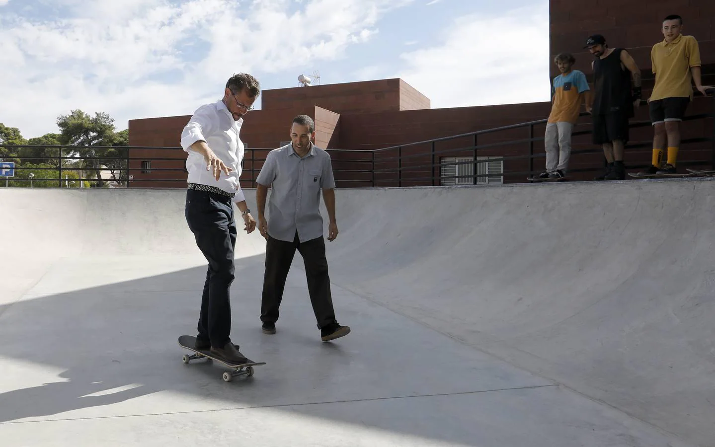 La pista de «skate» de Cerro Muriano, en imágenes