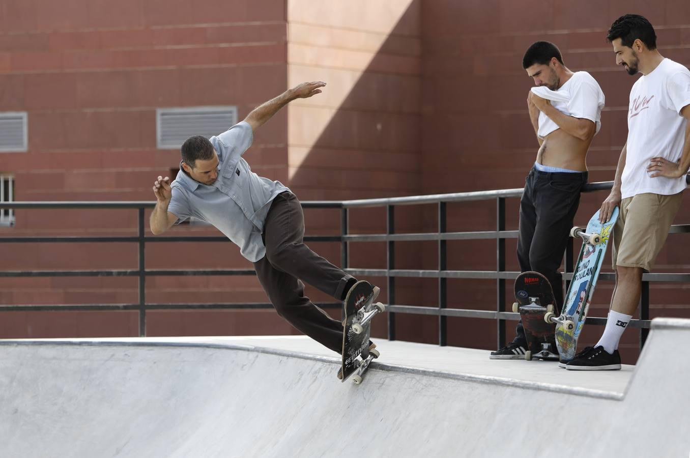 La pista de «skate» de Cerro Muriano, en imágenes