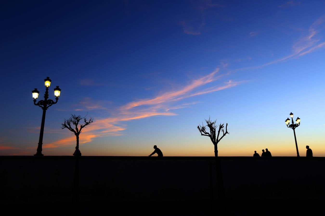 Atardeceres: las puestas de sol de Cádiz, en imágenes