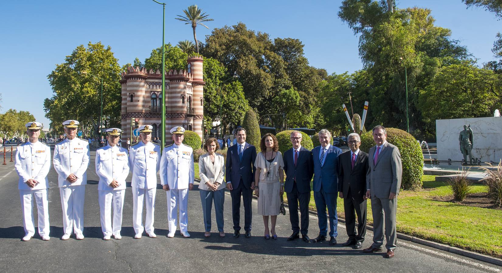 El comienzo de los actos de celebración del V Centenario de la primera Circunnavegación a la Tierra, en imágenes