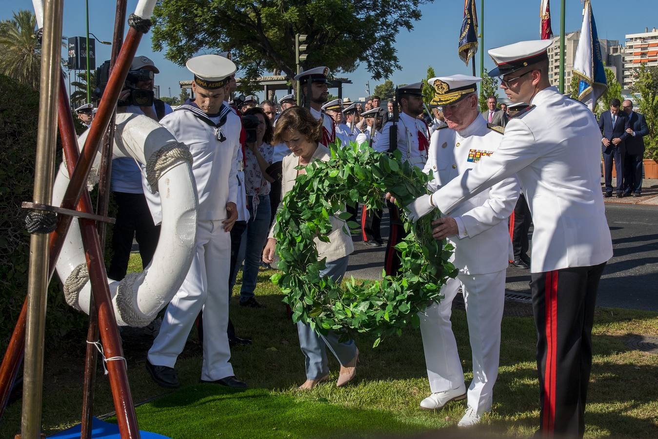 El comienzo de los actos de celebración del V Centenario de la primera Circunnavegación a la Tierra, en imágenes