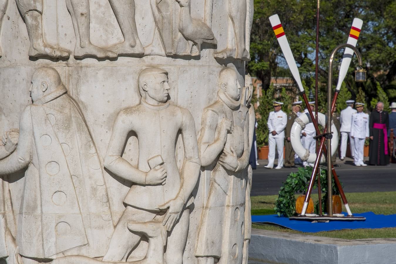 El comienzo de los actos de celebración del V Centenario de la primera Circunnavegación a la Tierra, en imágenes