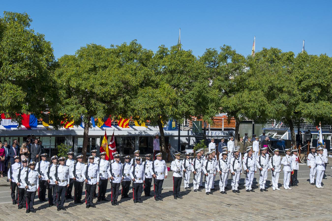 El comienzo de los actos de celebración del V Centenario de la primera Circunnavegación a la Tierra, en imágenes