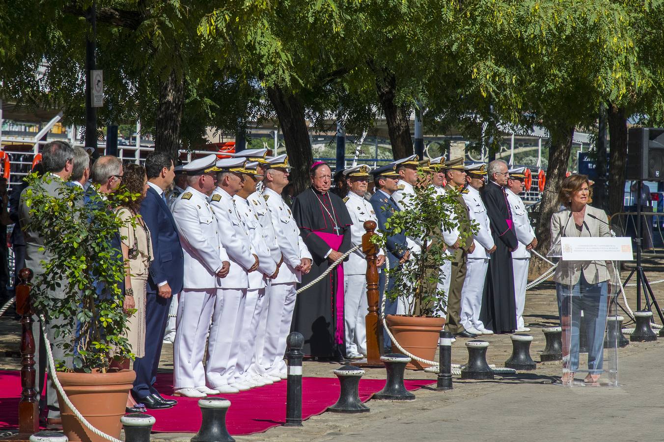 El comienzo de los actos de celebración del V Centenario de la primera Circunnavegación a la Tierra, en imágenes