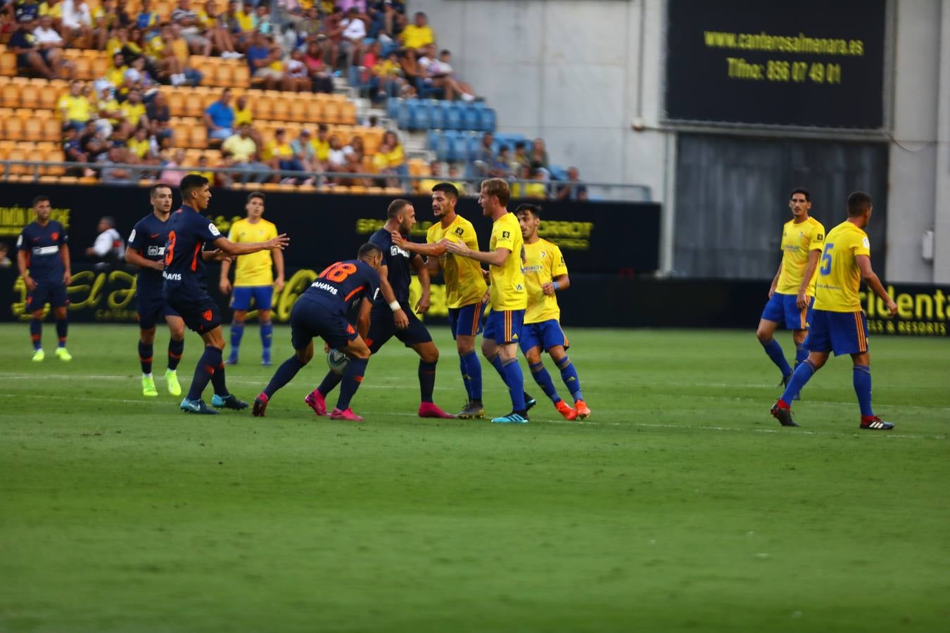 Encuentro amistosos Cádiz CF 1 – 0 Málaga CF