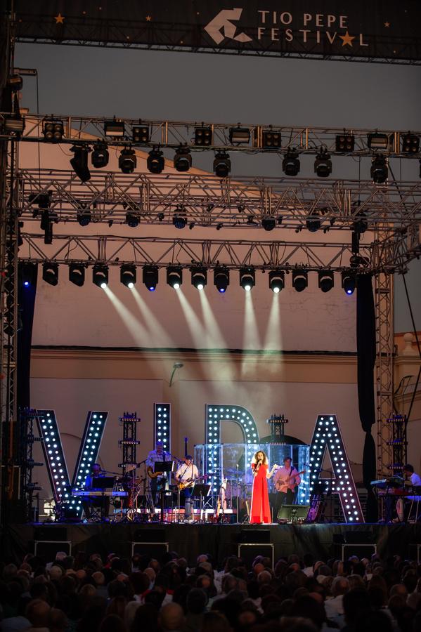 Ana Belén deja su impronta en el Tío Pepe Festival
