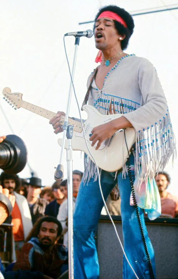 Otro mito de Woodstock: Jimmy Hendrix. 