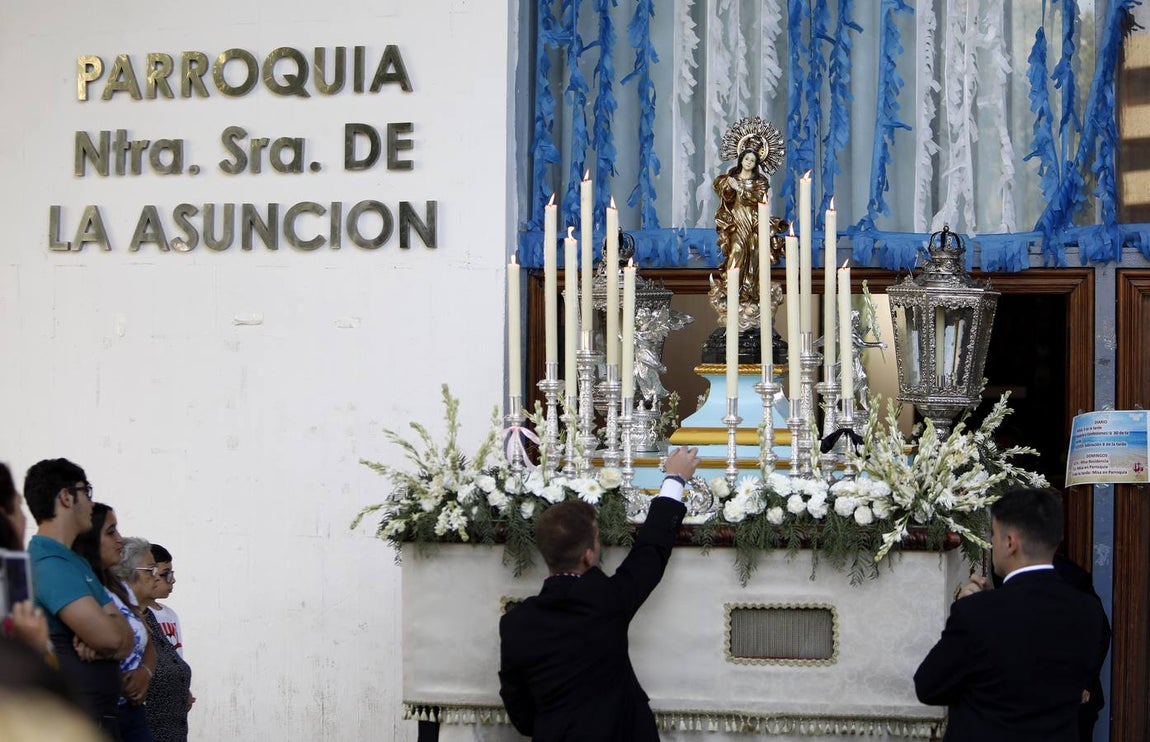 La procesión de la Virgen de la Asunción, en imágenes