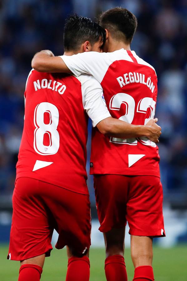 Las mejores imágenes del RCD Espanyol - Sevilla FC en la primera jornada de LaLiga Santander