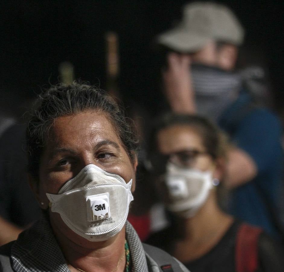 En imágenes, el traslado de la Virgen del Rocío hasta su pueblo de Almonte
