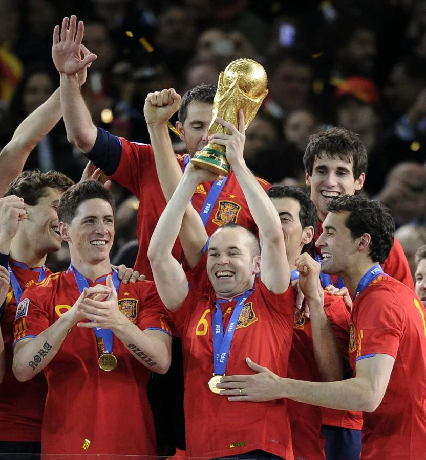 En el Mundial de 2010, el nueve de España también tuvo un papel importante. 