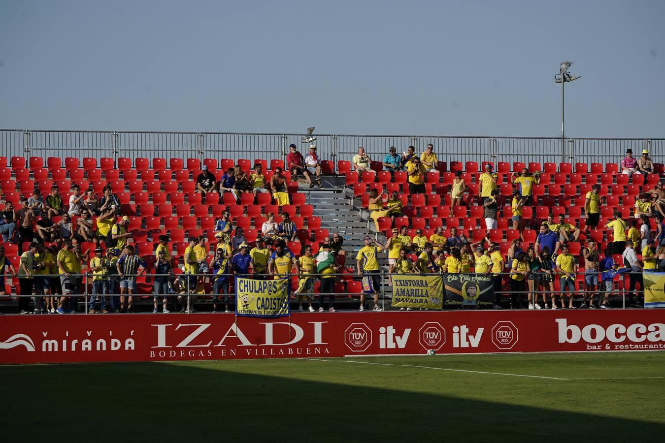 Las mejores imágenes del CD Mirandés-Cádiz CF