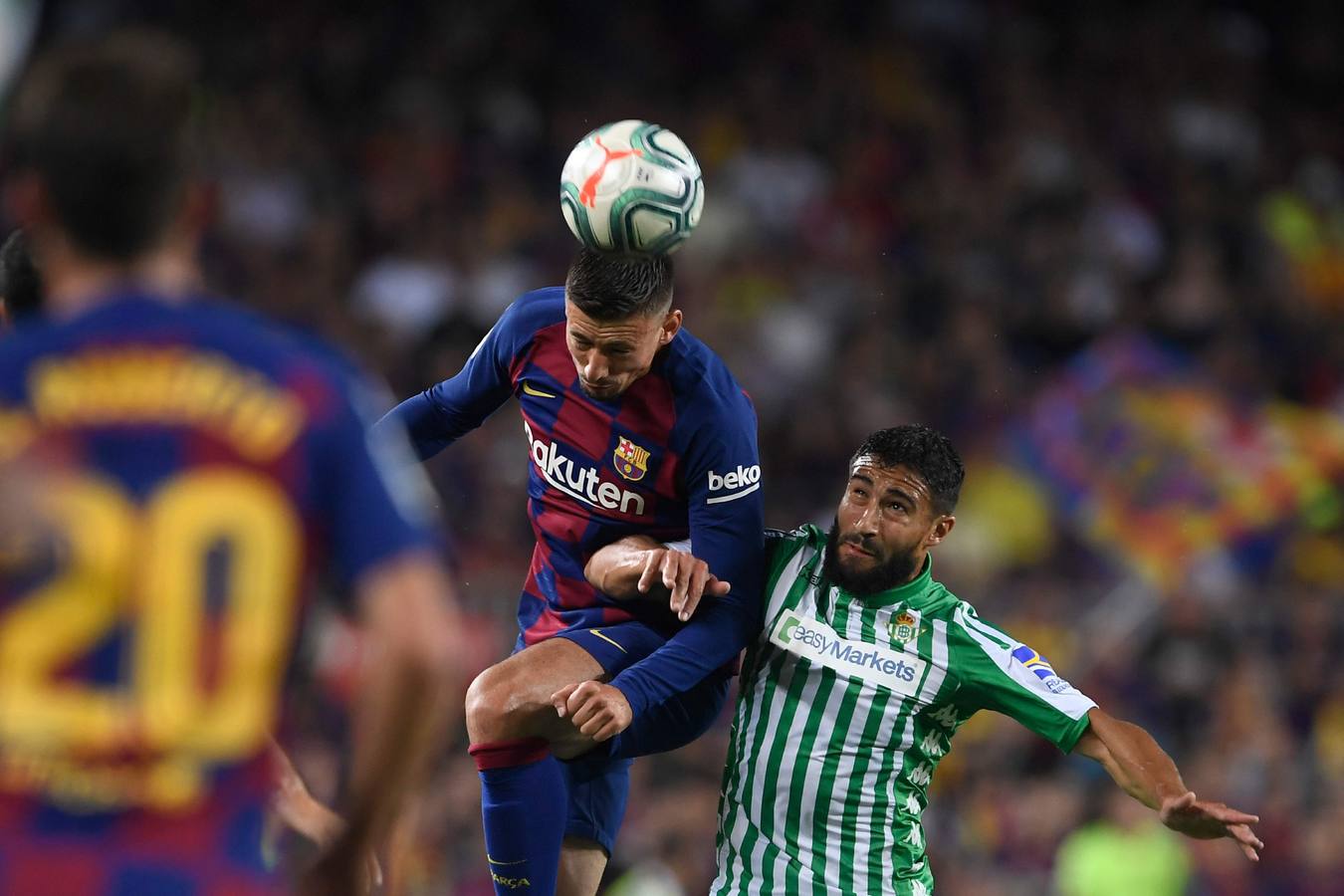 En imágenes, la derrota del Real Betis antes el FC Barcelona en el Camp Nou (5-2)