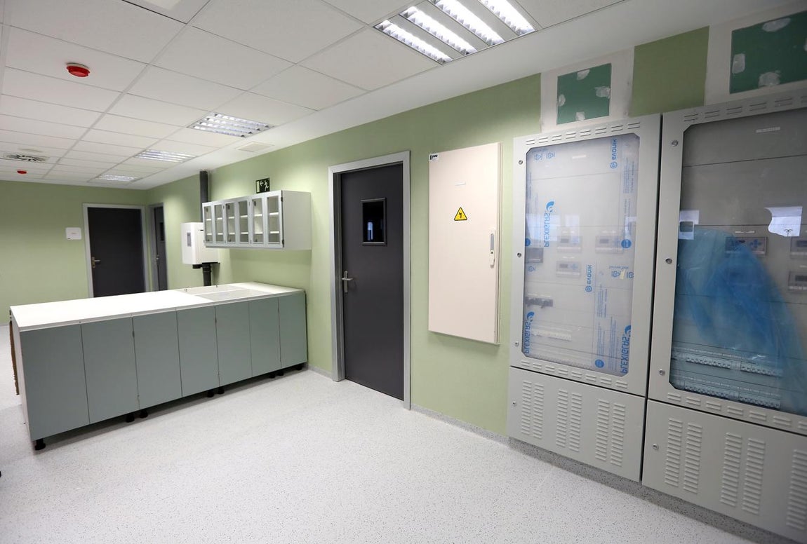 Imágenes de las nuevas habitaciones y servicios del hospital de Toledo