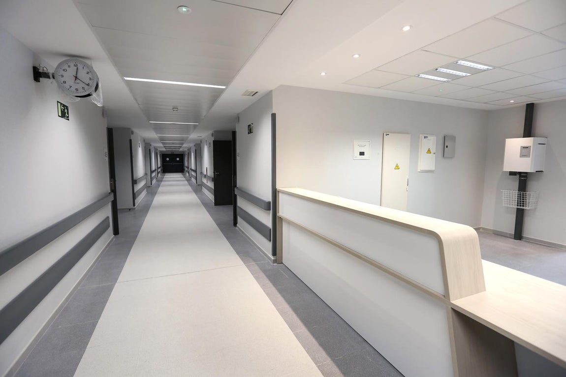 Imágenes de las nuevas habitaciones y servicios del hospital de Toledo