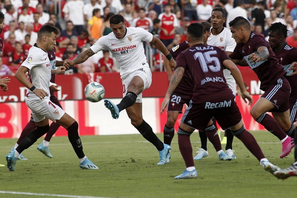 En imágenes, el empate entre el Sevilla y el Celta
