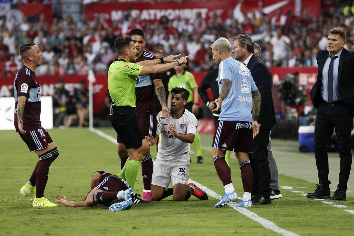 En imágenes, el empate entre el Sevilla y el Celta