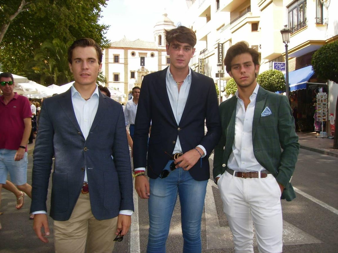 Cayetano López, José María Robles e Ignacio Candelas