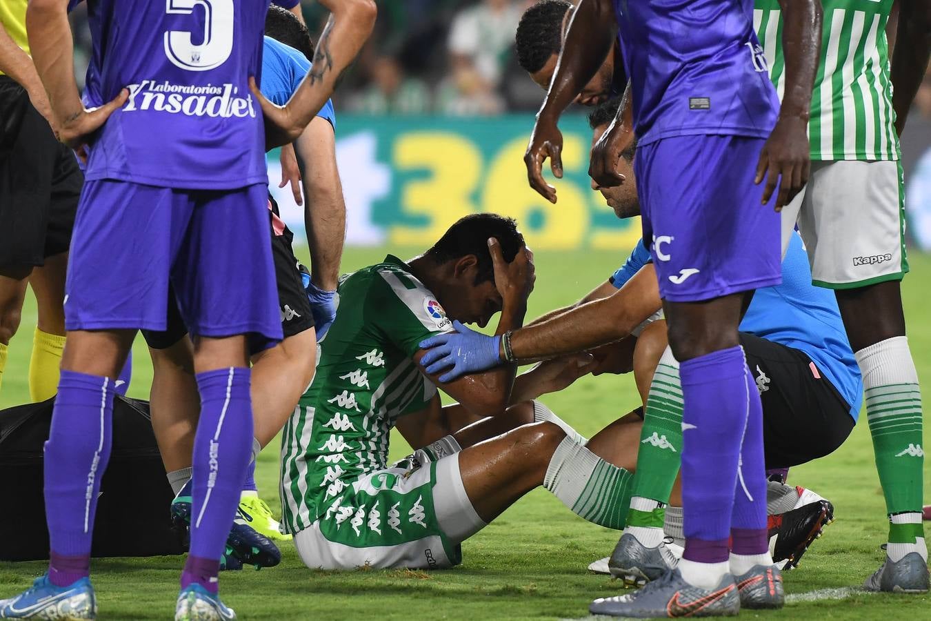 Las mejores imágenes del Real Betis - C.D. Leganés (2-1)