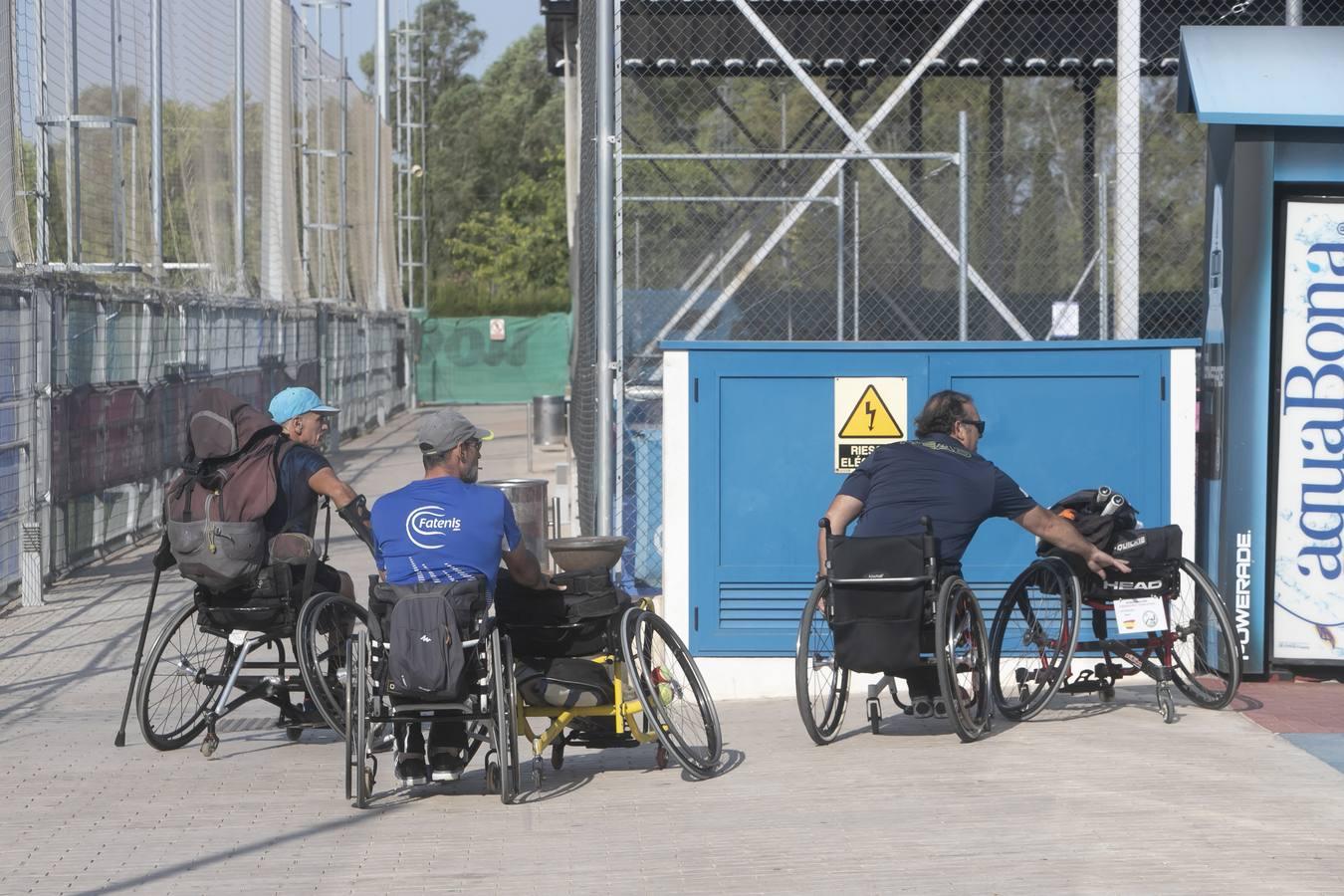 El Campeonato de Tenis de Andalucía en silla de ruedas, en imágenes