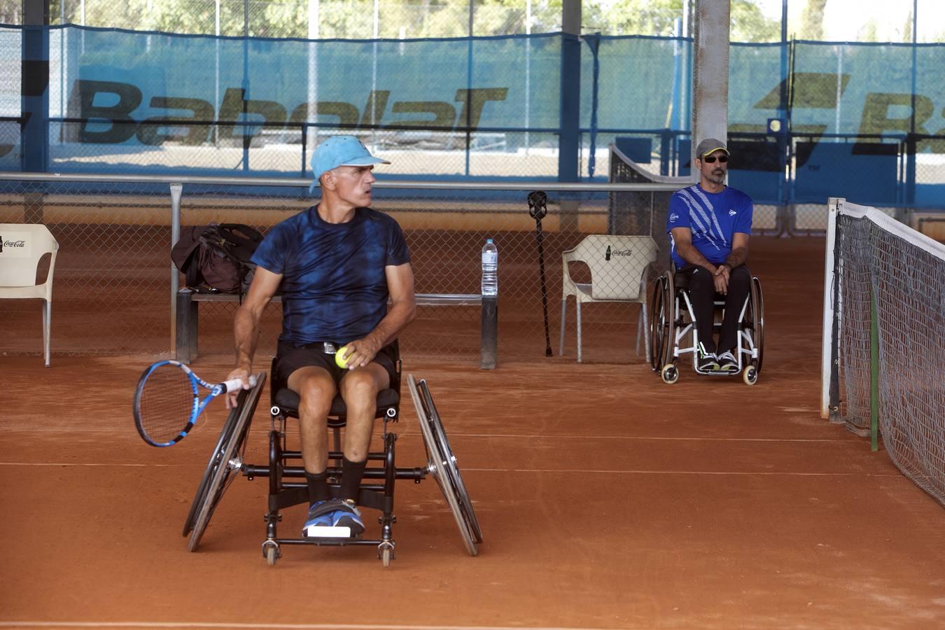 El Campeonato de Tenis de Andalucía en silla de ruedas, en imágenes